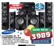 Samsung 5.2 Channel 3D Component System (HW-E5500)