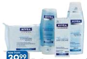 Nivea Visage Skin Care Products Refreshing Facial Wash Gel-150ml Or Toner-200ml Each