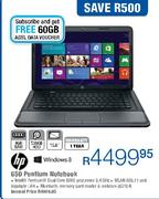 HP 650 Pentium Notebook