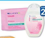 Clicks Intimate 12 Wipes- Per Pack