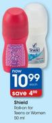 Shield Roll-on for Teens or Women-50ml Each