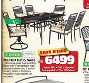Metro Patio Suite-7Pcs.