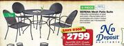Serena Mesh Patio Suite-5Pcs.