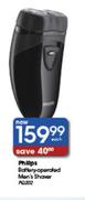 Philips Battery-Operated Men's Shaver-Each