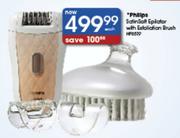Philips SatinSoft Epilator With Exfolition Brush-Each