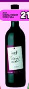 Just Shiraz/Merlot Wine-750ml