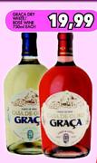 Graca Dry White/Rose Wine-750ml each