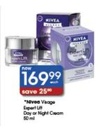 Nivea Visage Expert Lift Day Or Night Cream-50ml Each