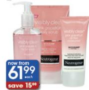 Neutrogena Oil-Free Moisturiser-50ml Or Stress Moisturiser-40ml Each