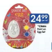 Clicks Paint An Egg Set-Per Set