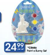 Clicks Paint A Bunny Set-Per Set