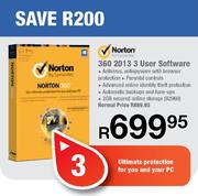 Norton 360 2013 3 User Software