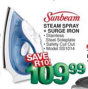 Sunbeam Steam Spray + Surge Iron(SS1014)