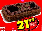 Freshly Baked Chocolate Log Cakes-each