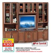 Mexico MKII 3 Piece Wall Unit