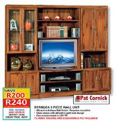 Bermuda 3 Piece Wall Unit