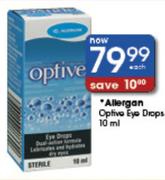 Allergan Optive Eye Drops-10ml Each