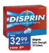 Disprin Extra Strength-24 Tablets Per Pack
