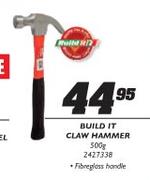 Build It Claw Hammer-500g