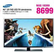 Samsung 46"  3D FHD LED TV(UA46EH6030)