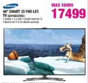 Samsung 46" Smart 3D FHD LED TV(UA46ES7500)