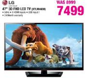 LG 47" 3D FHD LED TV(47LM4600)