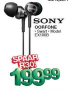 Sony Oorfone(EX100B)
