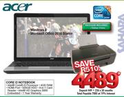 Acer Core i3 Notebook