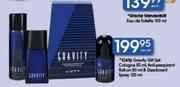 Coly Gravity Gift Set: Cologne-50ml & Anti-Perspirant Roll-On-50ml & Deodorant Spray-120ml Per Set