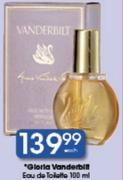 Gloria Vanderbilt Eau De Toilette-100ml Each