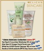 Clicks Skincare Collection Tea Tree & Cucumber Moisturiser-50ml
