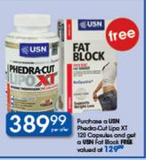 USN Phedra-Cut Lipo XT-120 Capsules