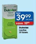 Dulcolax Laxative-30 Tablets Per Pack