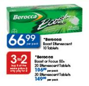 Berocca Boost Effervescent-10 Tablets Per Pack