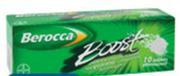 Berocca Boost Or Focus 50+ 20 Effervescent Tablets Per Pack