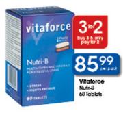 Vitaforce Nutri-B Tablets-60's