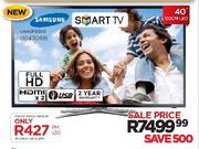 Samsung  40" (102cm) Full HD LED Smart TV (UA40F5500)