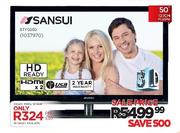 Sansui 50" (127cm) HD Ready 3D Plasma (STY0250)