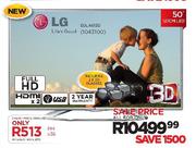 LG 50" (127cm) Full HD 3D LED TV (50LA6130)