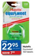 Hulets Equisweet 100 Tablets - Per Pack