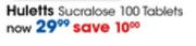 Huletts Surcalose 100 Tablets - Per Pack