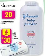 Johnson's Baby Powder-400g