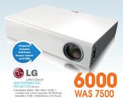 LG Slim Portable LED Projector(PA70G)
