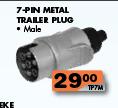7-Pin Metal Traler Plug Male