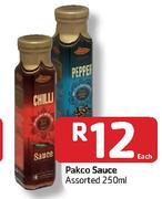 Pakco Sauce Assorted-250ml Each
