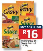 Imana Gravy Or Sauce Assorted-4 x 34/38g 