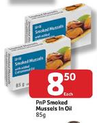Pnp Smoked Mussels In Oil Each