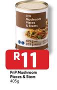 Pnp Mushroom Pieces & Stem-405g 