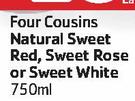 Four Cousins Sweet White-750ml Each
