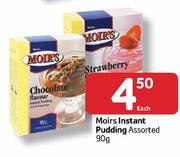 Moir Instant Pudding Assorted-90g Each